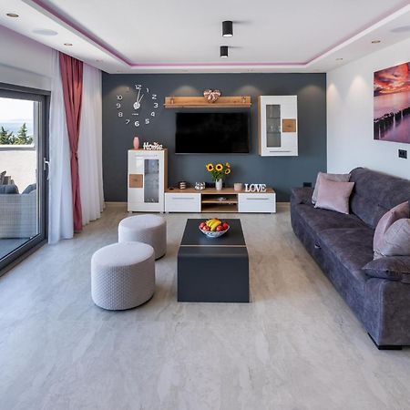Luxury Apartment Lorena - Private Heated Pool - Jesenice  Exteriör bild
