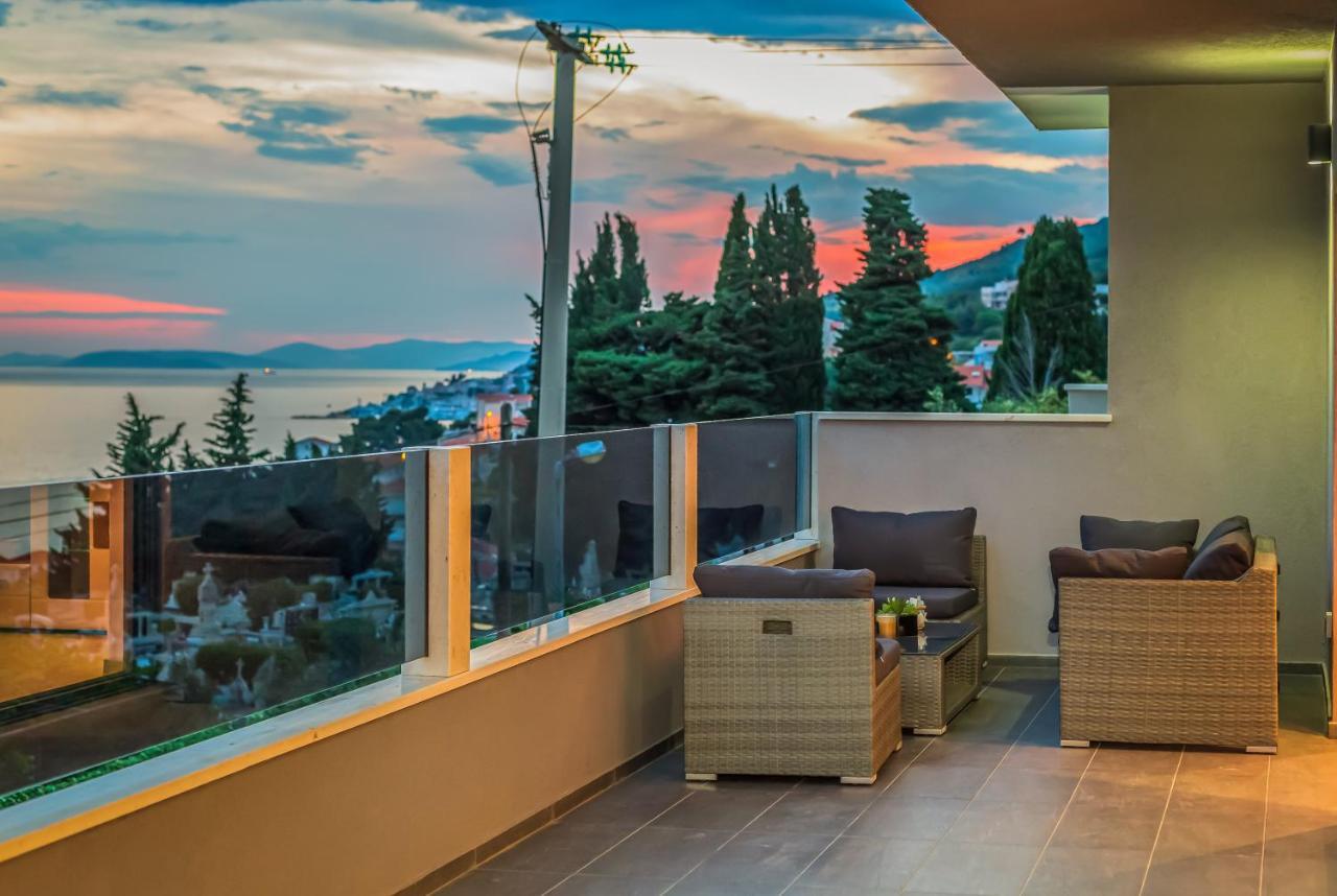 Luxury Apartment Lorena - Private Heated Pool - Jesenice  Exteriör bild