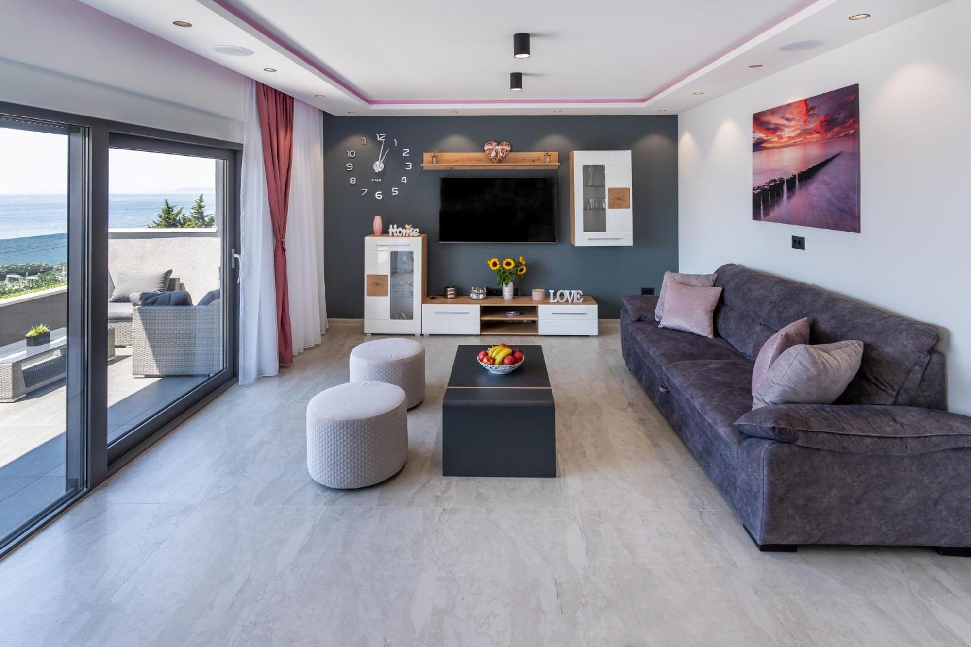Luxury Apartment Lorena - Private Heated Pool - Jesenice  Exteriör bild